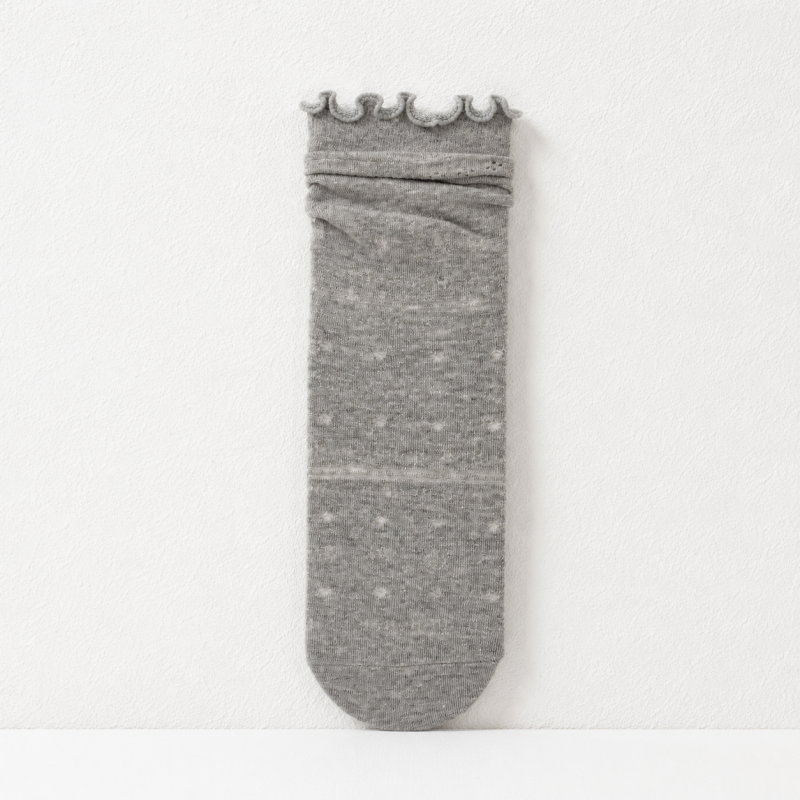 CouldNook Ruffle Lace Crew Socks - Soft Outfit Accent