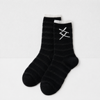 CouldNook Cozy Lace-Up Textured Crew Socks - Everyday Home Accent
