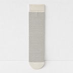 CouldNook Ribbed Neutral Crew Socks - Everyday Boot Accent