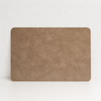 CouldNook Oval PU Leather Placemat- Waterproof Table Mat