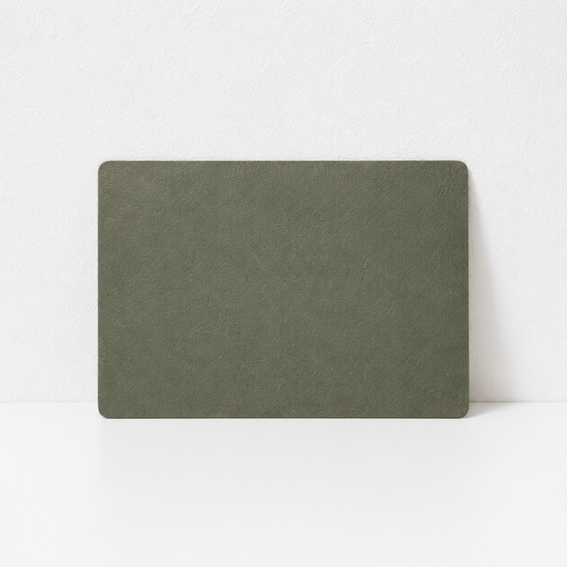 CouldNook Nordic Style Faux Leather Placemat - Waterproof Table Mat