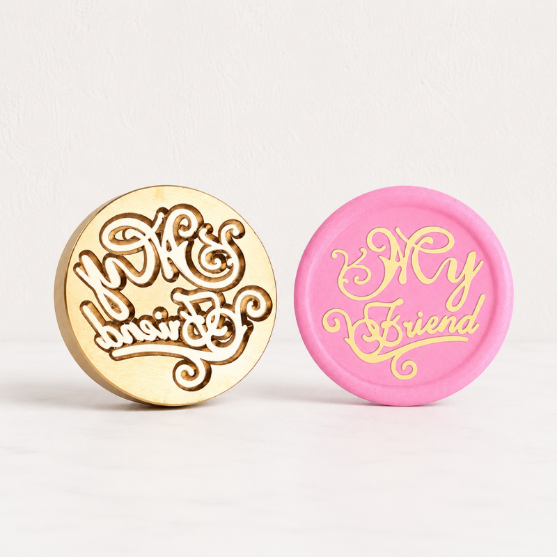 CloudNook Wax Seal Stamp Head-Blessing Message Envelope Sealing