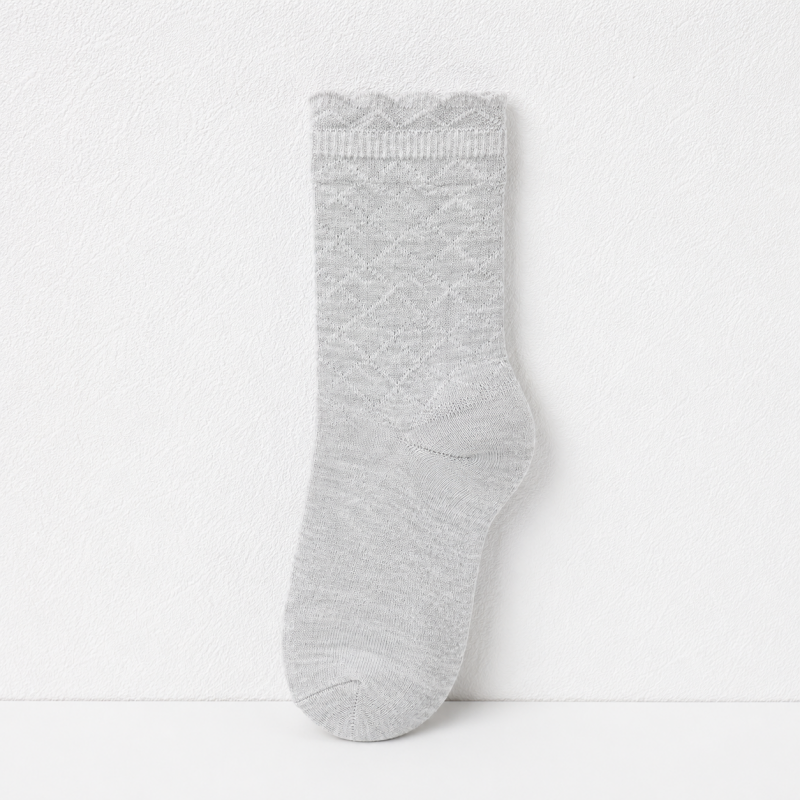 CouldNook Cozy Slouch Textured Crew Socks - Everyday Lounge Accent