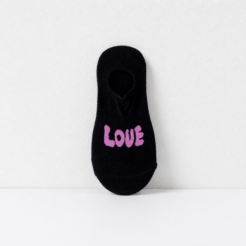 CouldNook Cozy Letter Print Ankle Socks - Everyday Drawer Accent