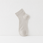 CouldNook Scallop Edge Low Cut Socks - Soft Shoe Accent