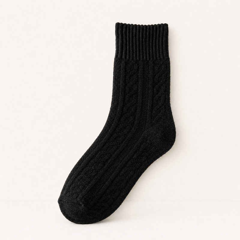 CouldNook Cozy Plush Low-Cut Socks - Winter Drawer Accent