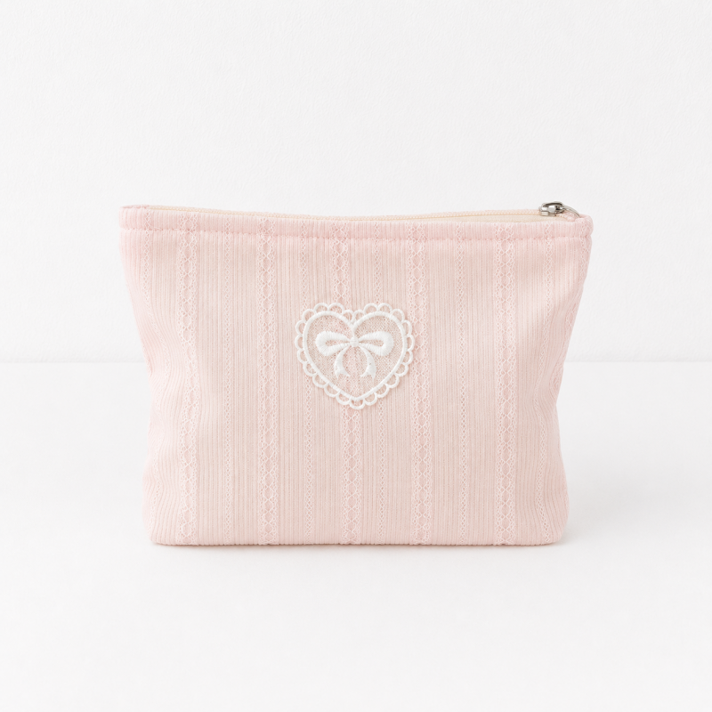 CouldNook Striped Cosmetic Pouch - Everyday Organizer Bag