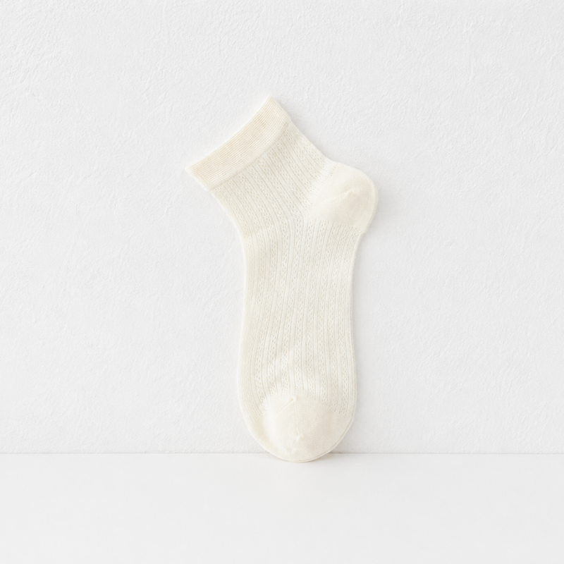 CouldNook Silk Protein Crew Socks - Soft Daily Essential