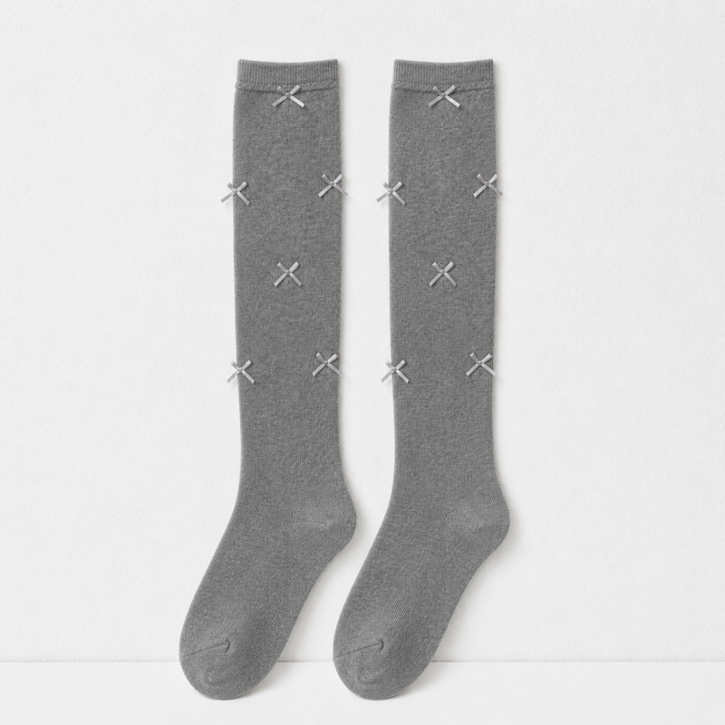 CouldNook Cozy Label Detail Crew Socks - Soft Layering Accent