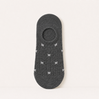 CouldNook Cozy Star Motif No-Show Socks - Low-Cut Shoe Accent