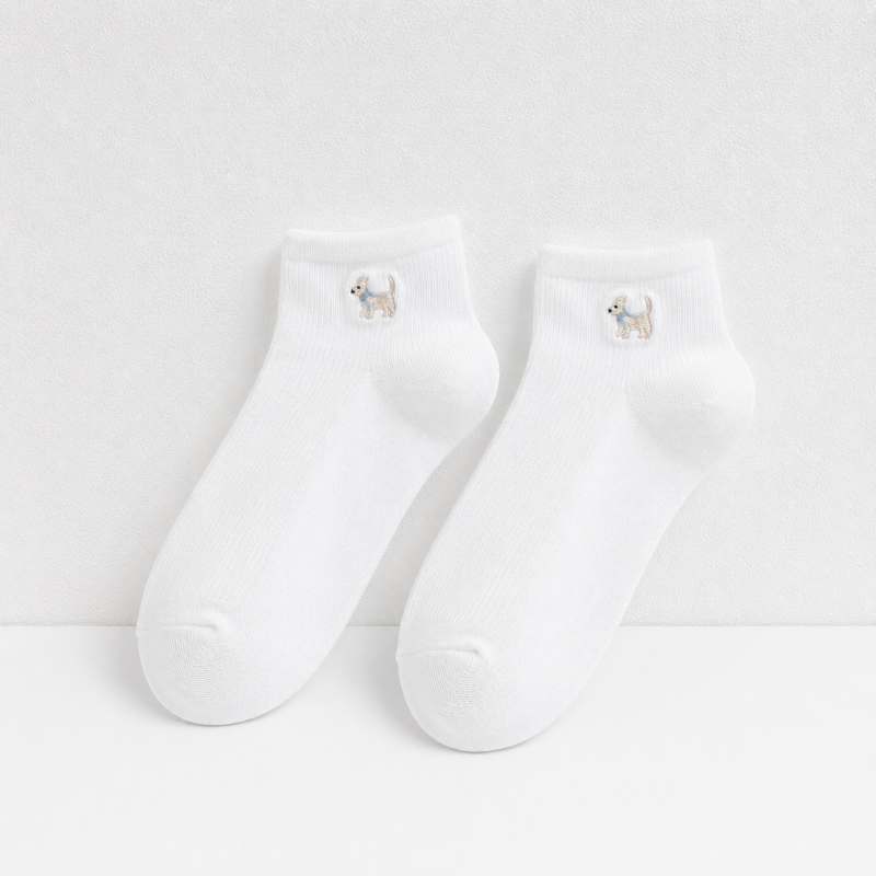CouldNook Cozy Ribbed Everyday Crew Socks - Simple Wardrobe Accent