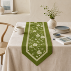 CouldNook Floral Print Table Runner - Warm Home Decor