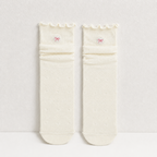 CouldNook Openwork Bow Ankle Socks - Everyday Shoe Accent