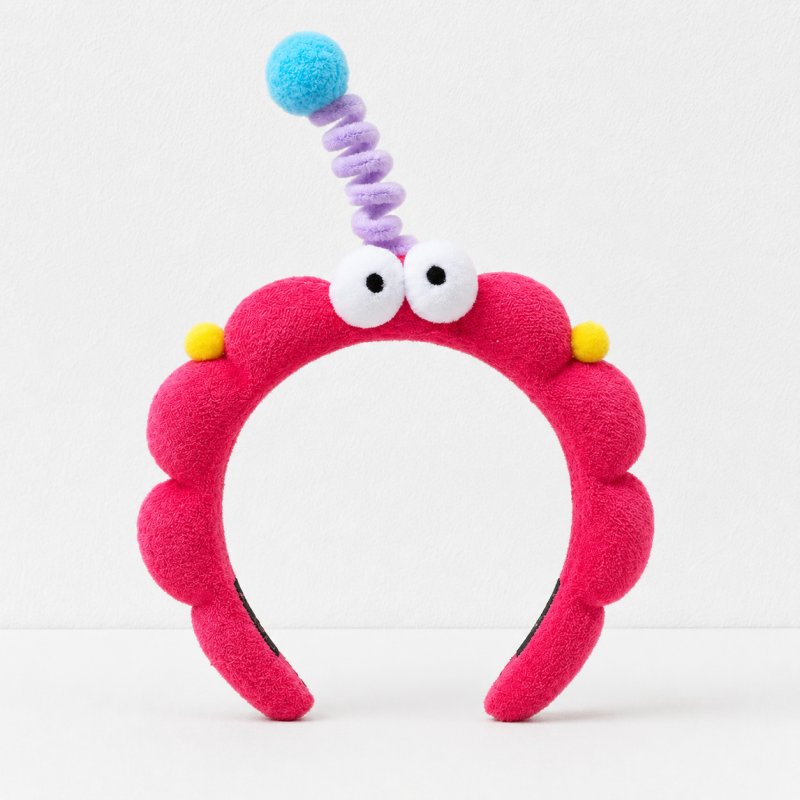 CouldNook Big Eye Plush Headband - Soft Hair Accessory