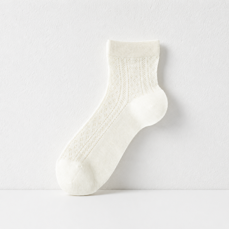 CouldNook Breathable Mesh Ankle Socks - Soft Daily Shoe Accent