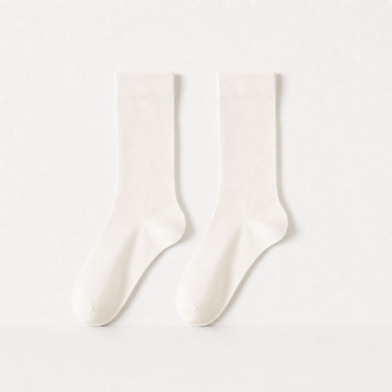 CouldNook Cozy Terry-Look Crew Socks - Everyday Comfort Accent