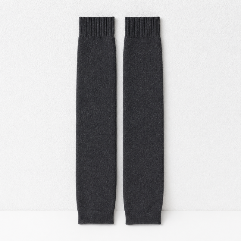 CloudNook Fleece Lined Thermal Anti-Friction Knee High Leg Warmers