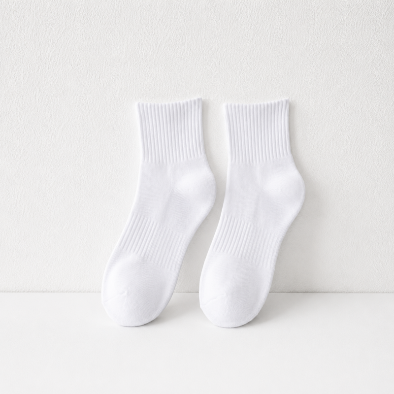 CouldNook Cozy Ribbed Basic Socks Set - Everyday Length Options