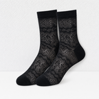 CouldNook Ribbed Soft Crew Socks - Cozy Footwear Accent