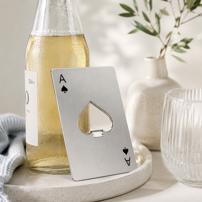 CouldNook Stainless Steel Bottle Opener - Kitchen Bar Accessory