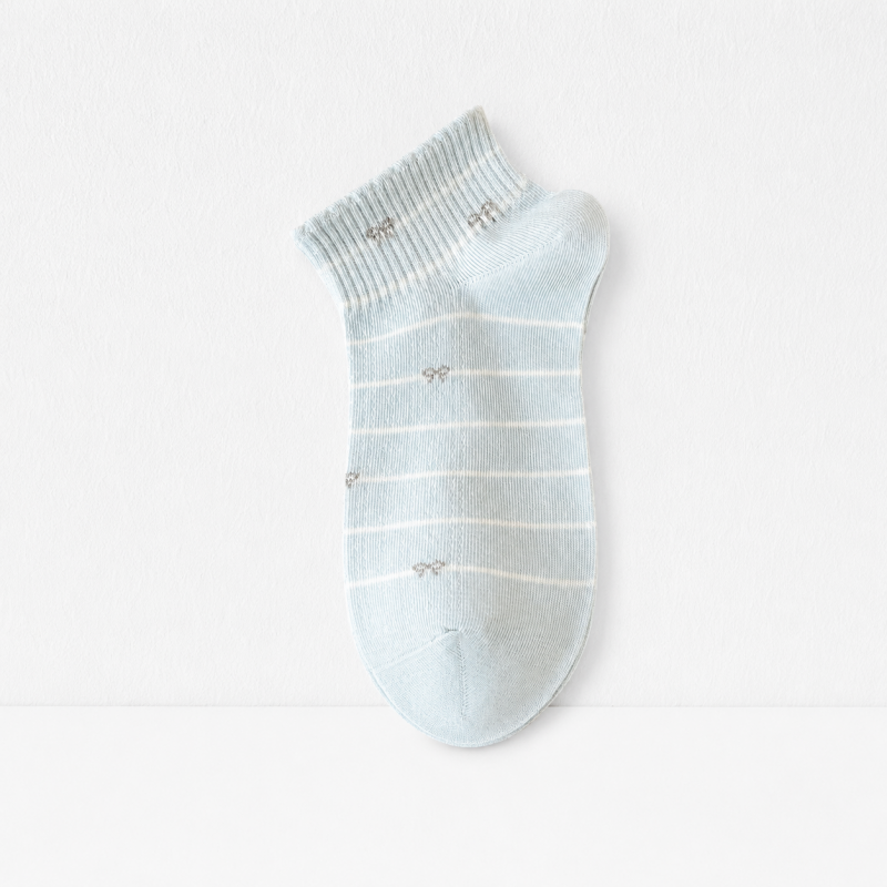 CouldNook Cozy Mixed Motif Ankle Socks - Everyday Drawer Accent