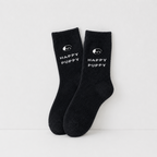 CouldNook Cozy Mixed Motif Crew Socks - Playful Drawer Accent