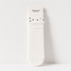 CouldNook Cozy Bow Dot Crew Socks - Soft Dress Accent