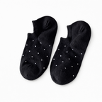 CouldNook Cozy Tiny Dot No-Show Socks - Low-Cut Drawer Accent