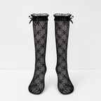 CouldNook Floral Lace Calf Socks - Dress Display Accent
