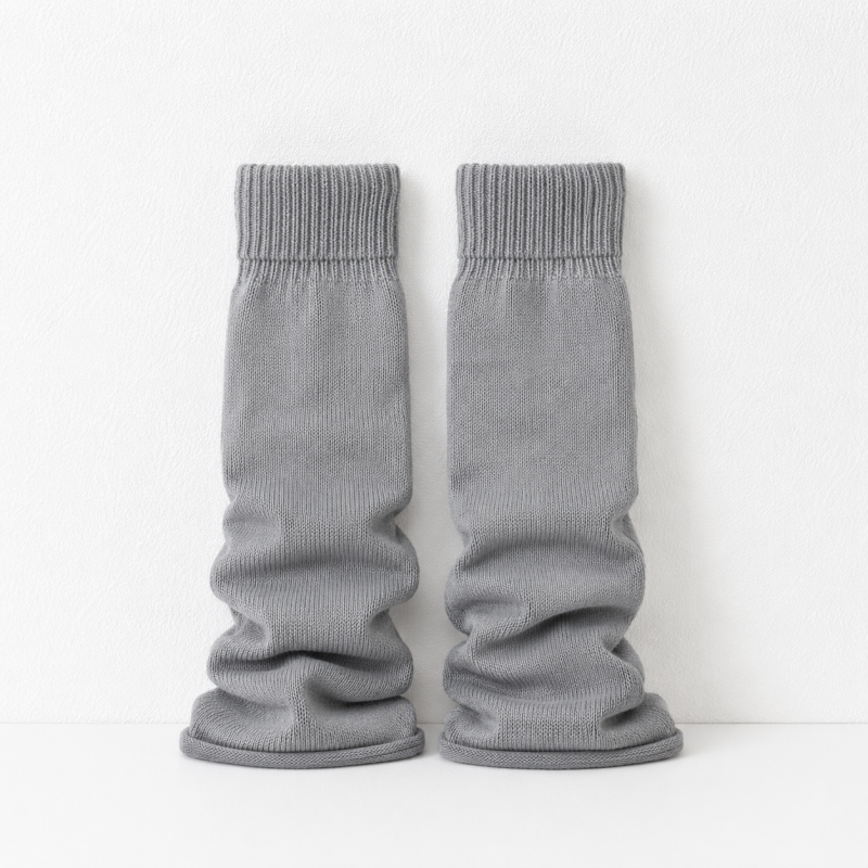 CouldNook Plush Tall Leg Warmer Covers - Cozy Outfit Accent