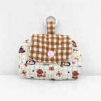 CouldNook Quilted Character Storage Pouch - Everyday Organizer Bag