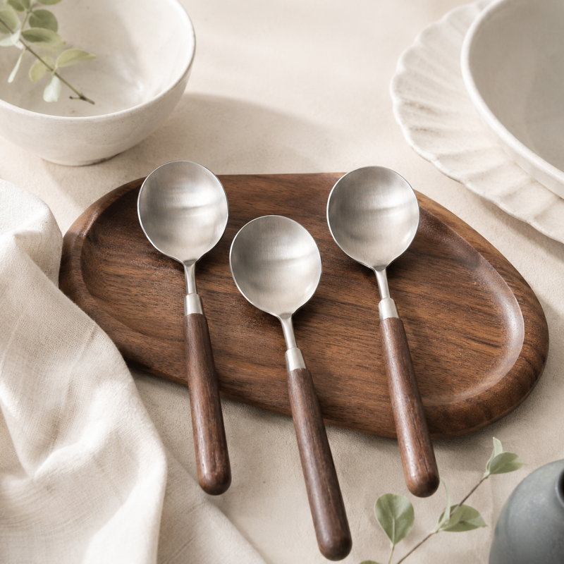 CouldNook Stainless Steel Spoon - Kitchen Serving Utensil