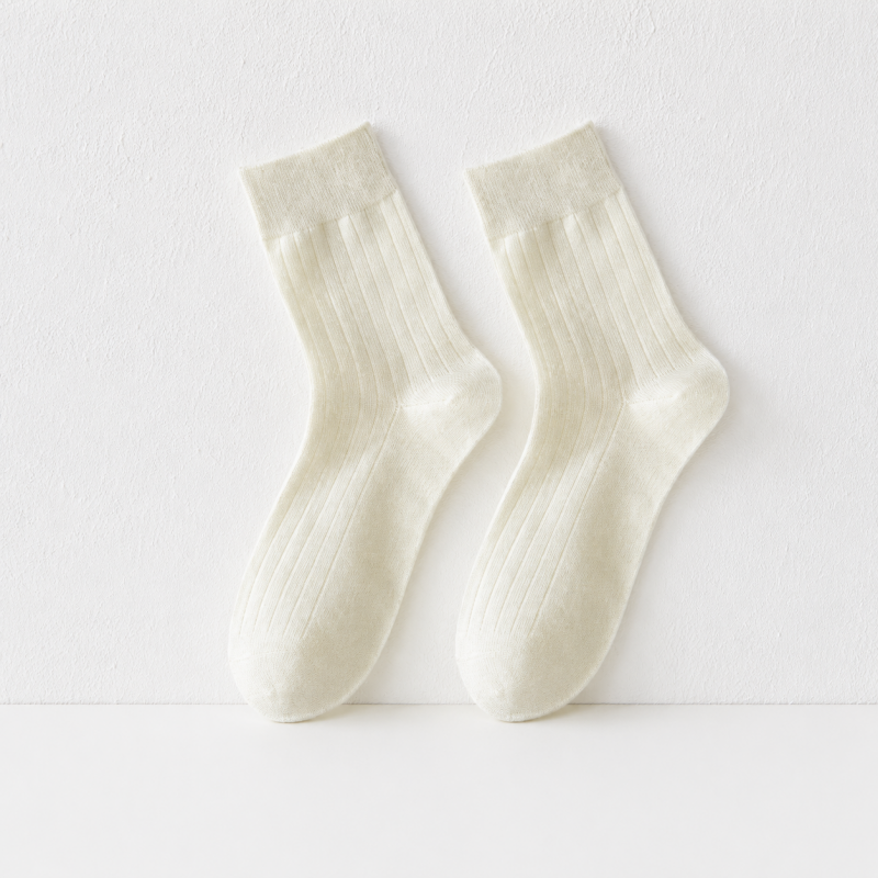 CouldNook Cozy Ribbed Crew Socks - Everyday Wardrobe Accent