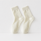 CouldNook Cozy Ribbed Crew Socks - Everyday Wardrobe Accent