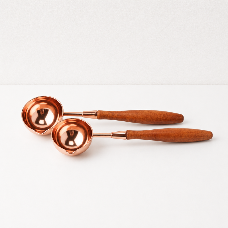 CouldNook Rose Gold Sealing Wax Spoon - Aesthetic Artisan Tool