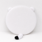 CouldNook Memory Foam Round Seat Cushion - Removable Striped Chair Pad