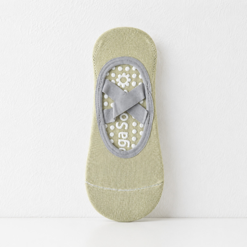CouldNook Grip Sole Low Cut Socks - Home Movement Accent