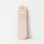 CouldNook Cozy Ruffle Bow Crew Socks - Soft Everyday Accent