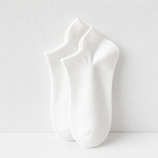 CouldNook Solid Plush Ankle Socks - Everyday Home Accent