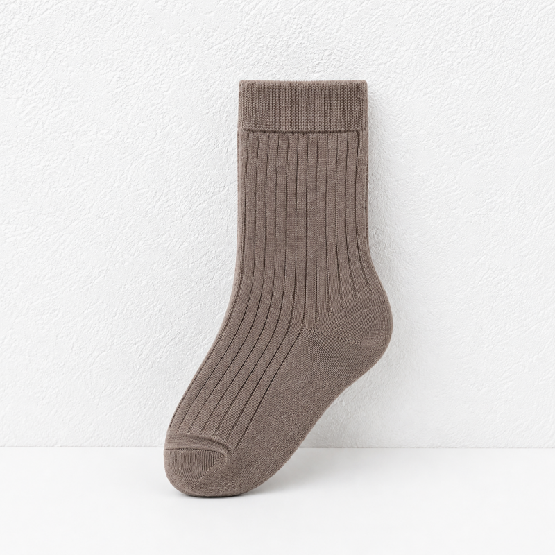 CouldNook Cozy Mesh Ribbed Crew Socks - Fresh Everyday Accent