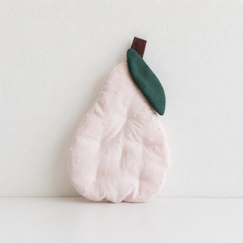 CouldNook Pear Shaped Coaster - Aesthetic Fabric Accessory Mat