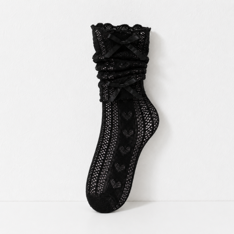 CouldNook Lace Ruffle Socks - Statement Shoe Accent