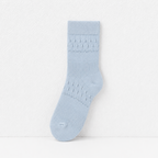 CouldNook Cozy Eyelet Ruffle Crew Socks - Sweet Drawer Accent