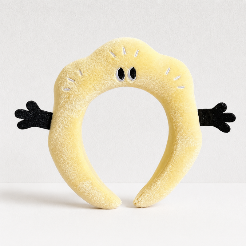 CouldNook Cloud Monster Plush Headband - Soft Hair Accessory
