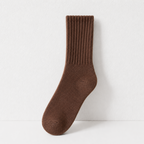CouldNook Ribbed Stacked Tube Socks - Warm Layering Accent