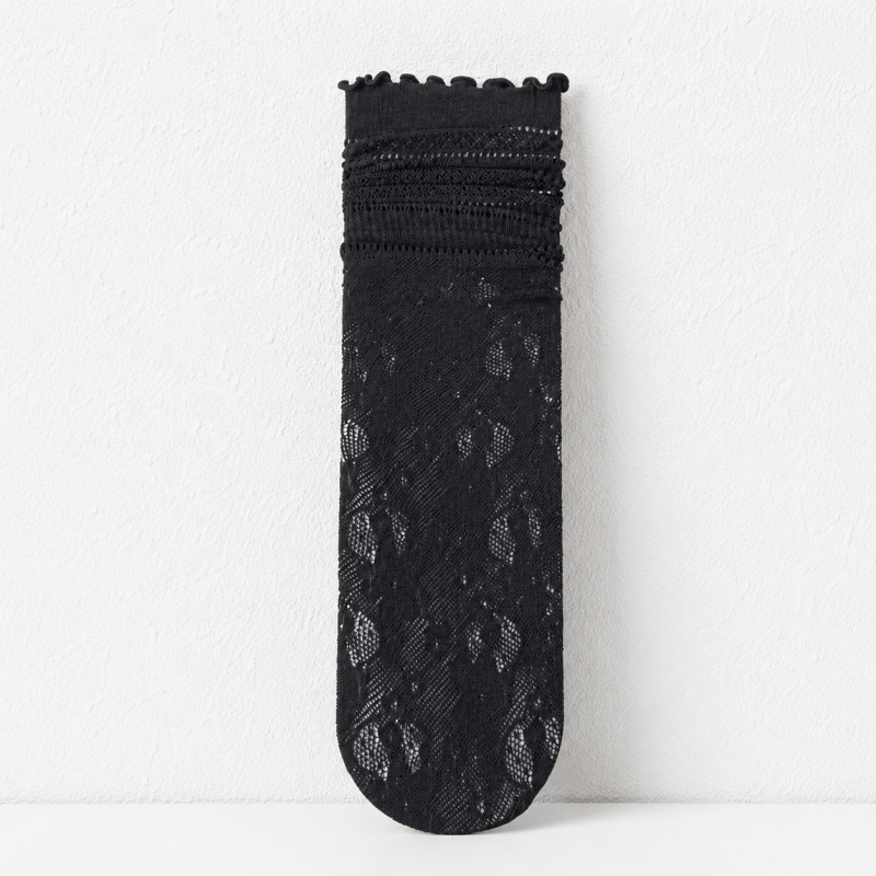 CouldNook Thermal Look Crew Socks - Warm Drawer Accent