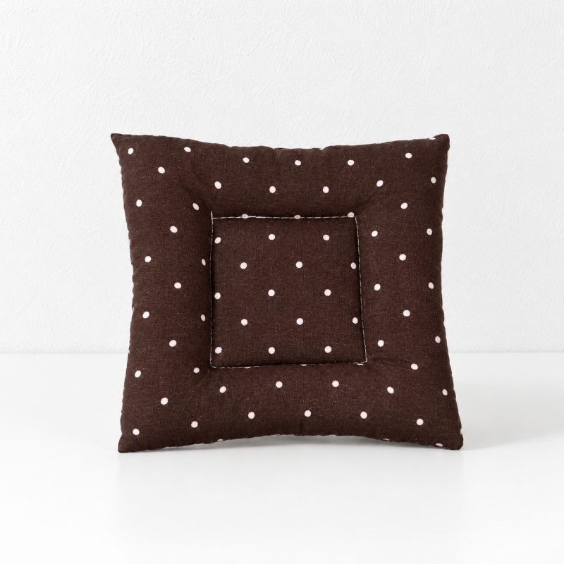 CouldNook Polka Dot Quilted Fabric Placemat - Tabletop Home Coaster