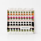 CouldNook Fringed Woven Coaster - Aesthetic Nordic Cup Mat