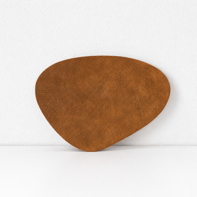 CouldNook Teardrop PU Leather Coaster - Waterproof Table Mat