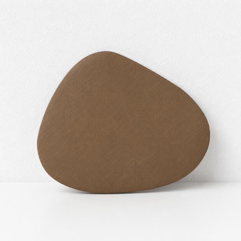 CouldNook Teardrop PU Leather Coaster - Waterproof Table Mat